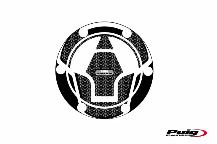 Puig Fuel Cap Cover Mod. Naked Kawasaki C/Grey - Duell MP varaosat ja tarvikkeet - 91183 - 1