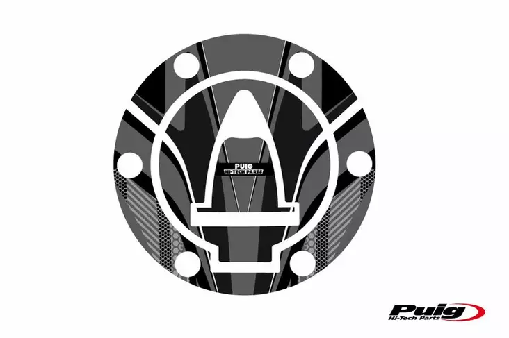 Puig Fuel Cap Cover Mod. Radikal Ktm C/Grey - Duell MP varaosat ja tarvikkeet - 92013 - 1