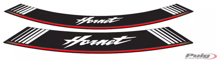 Puig Kit 8 Rim Strips Hornet C/Silver - Duell MP varaosat ja tarvikkeet - 92953 - 1