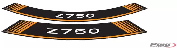Puig Kit 8 Rim Strips Z750 C/Orange - Duell MP varaosat ja tarvikkeet - 92243 - 1