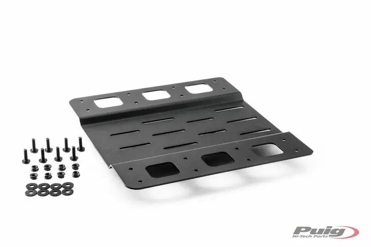Puig Metallic Plate For Top Case 2325/3108 C/Black - Duell MP varaosat ja tarvikkeet - 95093 - 1
