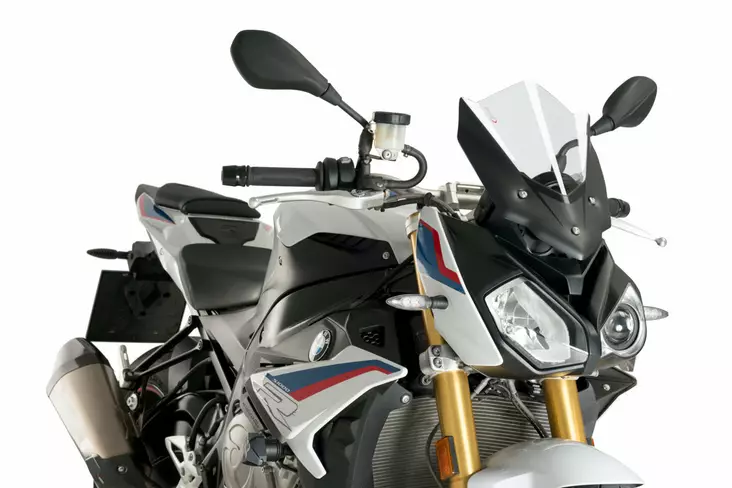 Puig Racing Screen Bmw S1000R 14'-18' C/Clear - Duell MP varaosat ja tarvikkeet - 91753 - 1