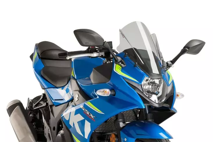 Puig Racing Screen Suzuki Gsx-R250 17-21'C/Smoke - Duell MP varaosat ja tarvikkeet - 89203 - 1