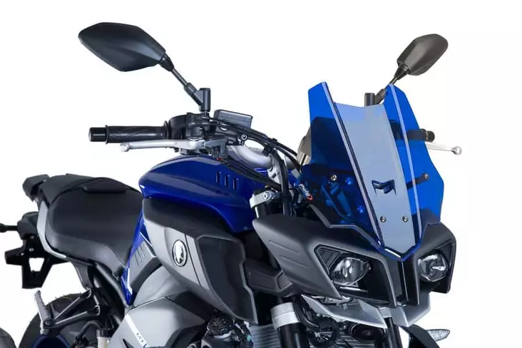 Puig Racing Screen Yamaha Mt-10 16-21'/Mt-10 Sp 17-21'' - Duell MP varaosat ja tarvikkeet - 90363 - 1