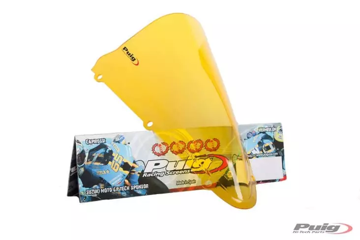 Puig Racing Screen Yamaha Yzf-R125 08-18 C/Yellow - Duell MP varaosat ja tarvikkeet - 93833 - 1