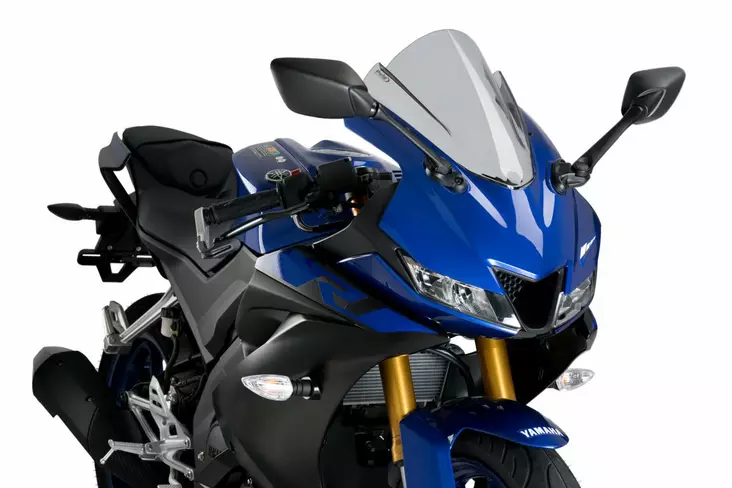 Puig Racing Screen Yamaha Yzf-R125 19'- C/Smoke - Duell MP varaosat ja tarvikkeet - 94743 - 1