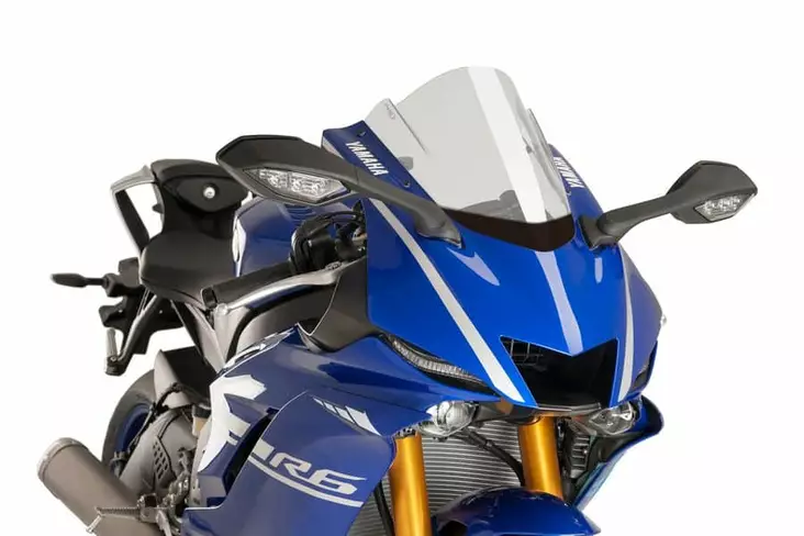 Puig Racing Screen Yamaha Yzf-R6 17-23' C/Clear - Duell MP varaosat ja tarvikkeet - 89643 - 1