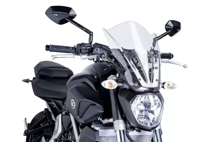 Puig Screen New Gen Touring Yamaha Mt07 14'-17' C/Clear - Duell MP varaosat ja tarvikkeet - 91233 - 1