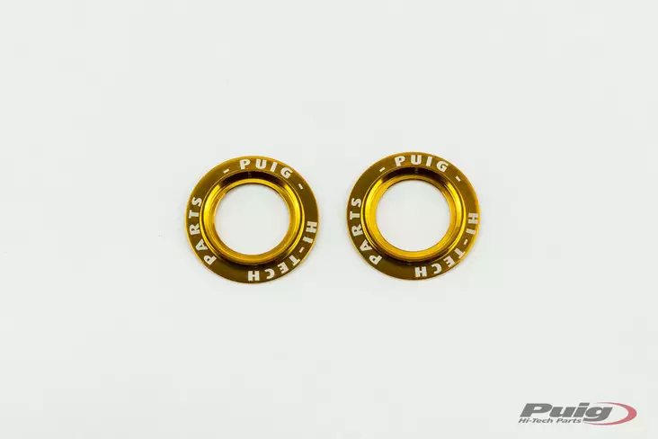 Puig set of gold aluminium rings for PHB swing protector - Duell MP varaosat ja tarvikkeet - 98693 - 1
