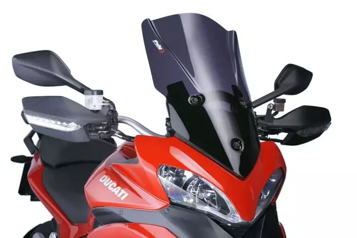 Puig Touring Screen Multiestrada 1200 10-12'C/Dark Smok - Duell MP varaosat ja tarvikkeet - 92963 - 1