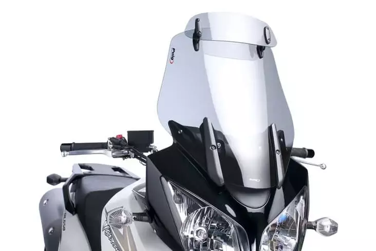 Puig Touring Shields W/Visor Suzuki Dl650 Vstrom 04-11' - Duell MP varaosat ja tarvikkeet - 92903 - 1