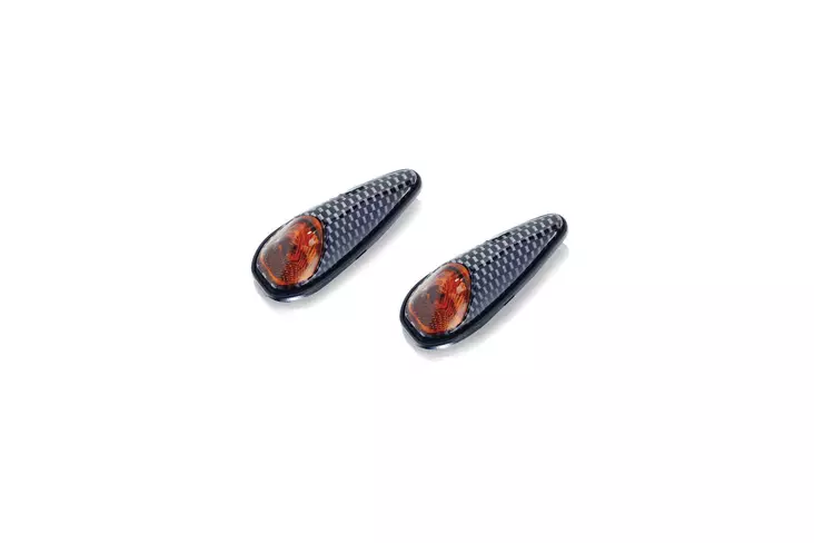 Puig Turn Light Full Speed C/Carbon Cristal Orange - Duell MP varaosat ja tarvikkeet - 99383 - 1