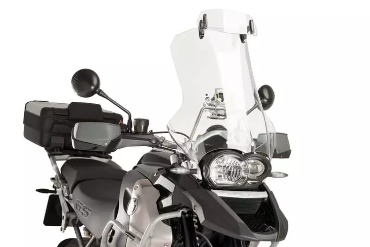Puig Visor Multiadjustable Clip-On 230X90Mm. C/Clear - Duell MP varaosat ja tarvikkeet - 92373 - 1