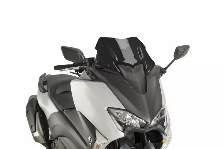 Puig Windshield V-Techline Yamaha Tmax 17-18'' C/Black - Duell MP varaosat ja tarvikkeet - 90873 - 1