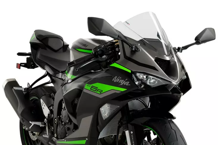Puig Z-Racing Screen Kawasaki Zx-6R 24' C/Clear - Duell MP varaosat ja tarvikkeet - 96543 - 1