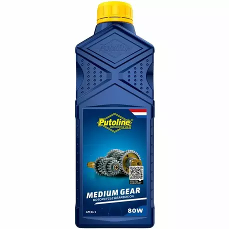 Putoline Medium Gear 80W- 1L (12) - Duell öljyt ja muut nesteet - 62673 - 1