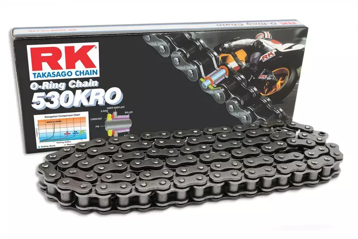 RK 530 KRO O-rengasketju +CLF (Niittil.) - Duell MP varaosat ja tarvikkeet - 117073 - 1