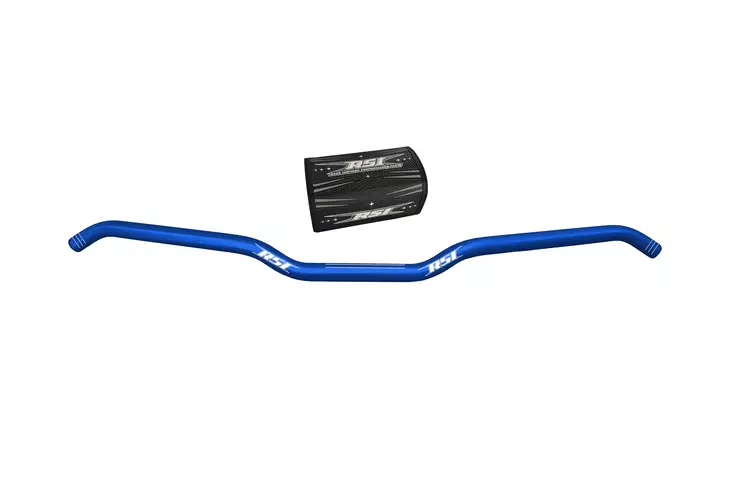 RSI Ohjaustanko Hustler Alu Full 22m 13degree hooked 1" rise - Tumman Sininen - Duell MK varaosat ja tarvikkeet - 24253 - 1