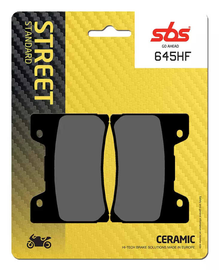 Sbs Jarrupalat Ceramic - Duell MP varaosat ja tarvikkeet - 123463 - 1