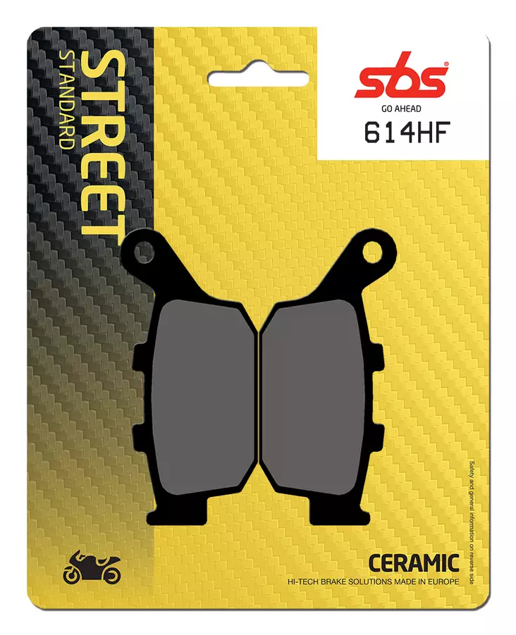 Sbs Jarrupalat Ceramic - Duell MP varaosat ja tarvikkeet - 123683 - 1