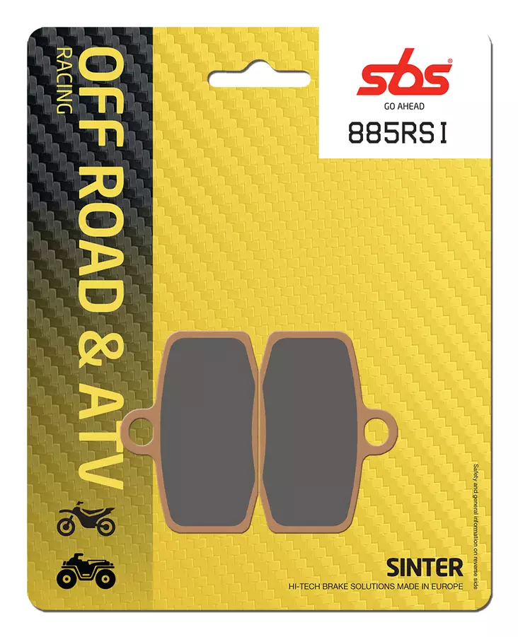 Sbs Jarrupalat Racing Sintered - Duell MP varaosat ja tarvikkeet - 122483 - 1