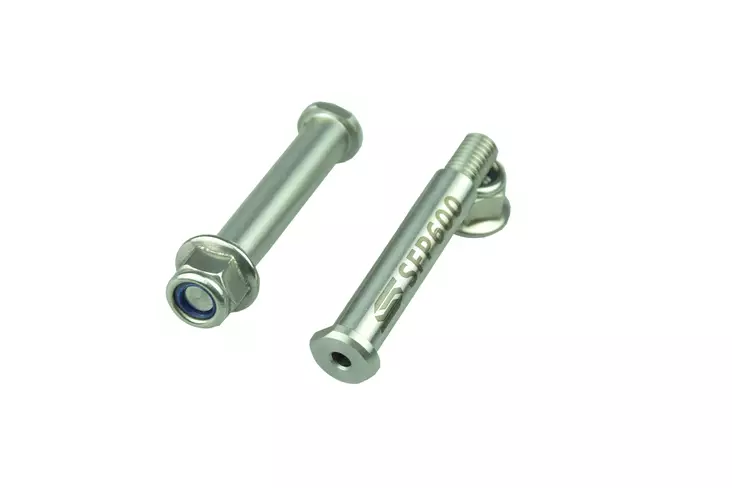 Scar Footpegs Pins - Sherco - Stainless steel with self locking flange nut - Duell MP varaosat ja tarvikkeet - 75473 - 1