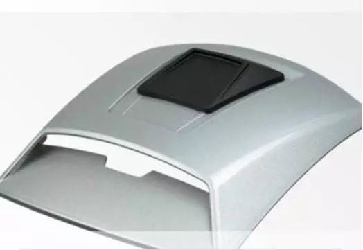 Schuberth C4 ventilation scoop, glossy silver - Duell ajovarusteet - 65473 - 1