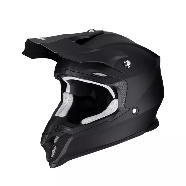 SCORPION Crossikypärä VX-16 EVO AIR Solid mattamusta, XS - Duell ajovarusteet - 50203 - 1