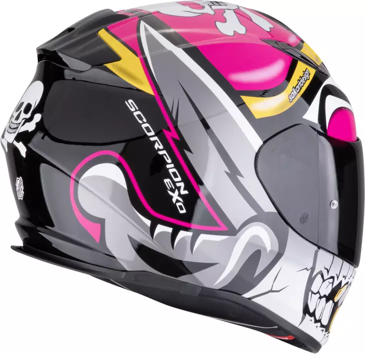 SCORPION EXO-491 PIRATE Pink, M - Duell ajovarusteet - 50743 - 1