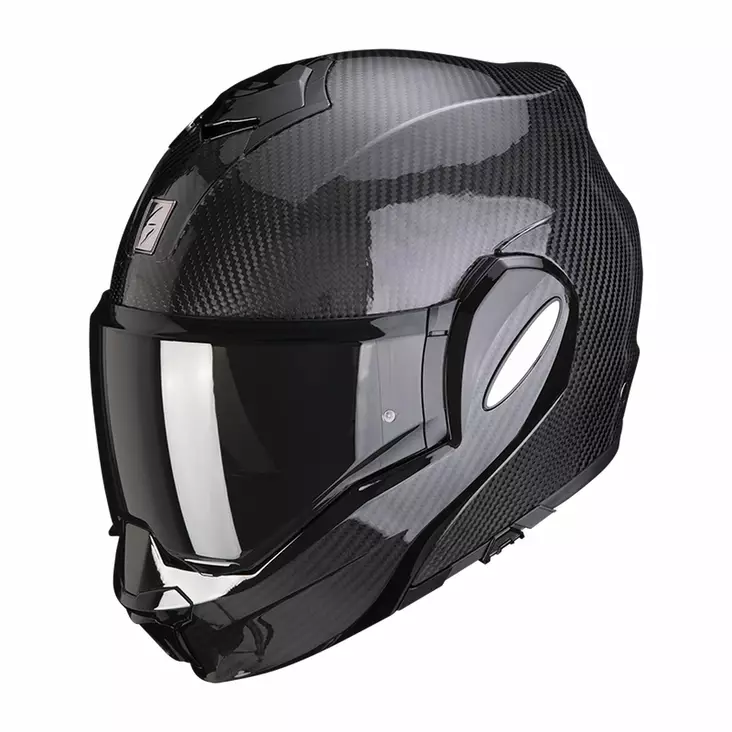 SCORPION Helmet EXO-TECH EVO CARBON solid black, M - Duell ajovarusteet - 51093 - 1