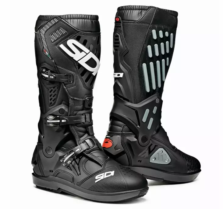SIDI Atojo SRS MX Saapas musta/musta 42 - Duell ajovarusteet - 47183 - 1
