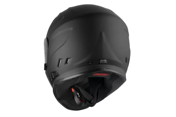 SIMPSON Kypärä Venom 06 solid matta musta, XS - Duell ajovarusteet - 54423 - 1