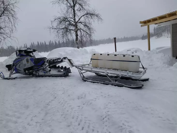Sno-X Tundra Reki Säädettävä vetokoukku Goose Neck (sis. asennussarja) - Duell MK varaosat ja tarvikkeet - 20573 - 1