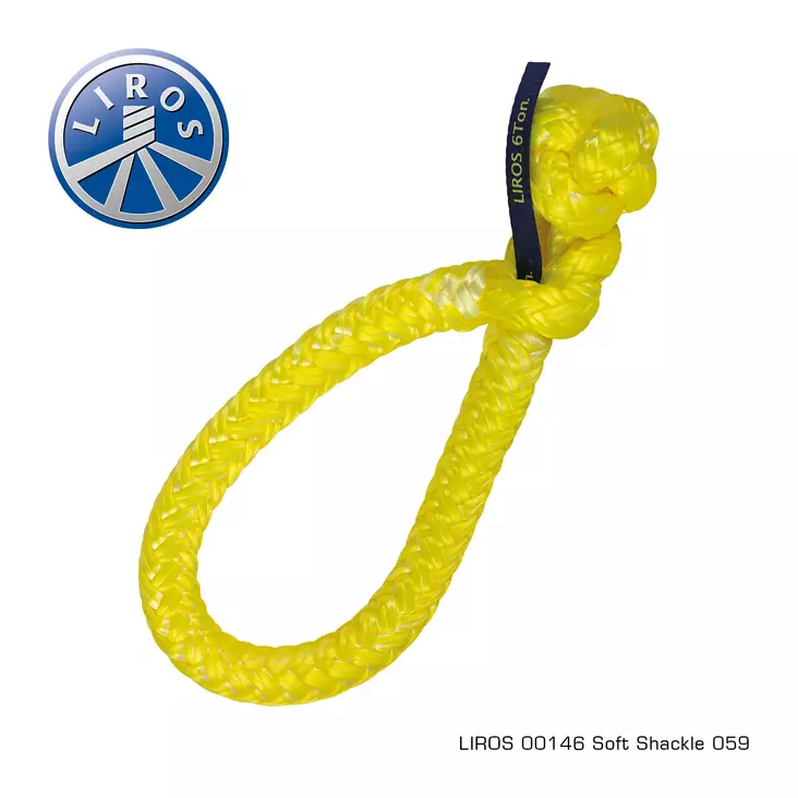 Soft Shackle yellow 6t - Duell venetarvikkeet - 66303 - 1