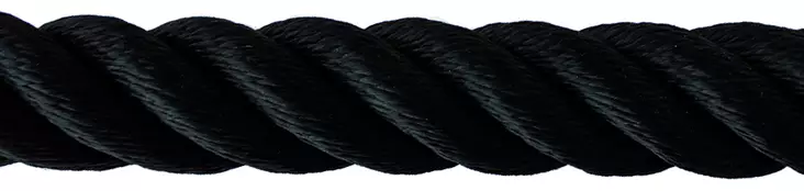 Stairway Rope black 36mm x 55m - Duell venetarvikkeet - 66473 - 1