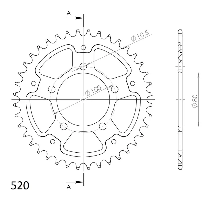 Supersprox Stealth Takaratas Kulta - Duell MP varaosat ja tarvikkeet - 118673 - 1