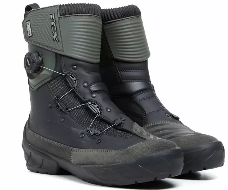 TCX Ajosaapas Infinity 3 Mid WP Musta/Vihreä 41 - Duell ajovarusteet - 49593 - 1