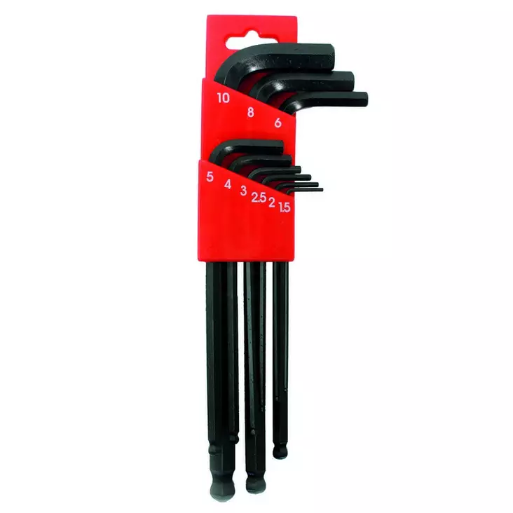 TMV Hex Key Set 9 PCS (1.5=> 10) - Duell MP varaosat ja tarvikkeet - 87343 - 1