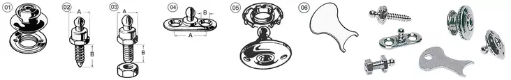 Tomax ruuvi - Duell venetarvikkeet - 7983 - 1
