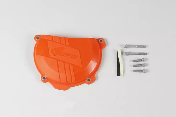 UFO Clutch cover SX-F250 13-15SX-F350 11-15EXC250 13-15EXC-F350 12-15 Orange - Duell MP varaosat ja tarvikkeet - 49773 - 1