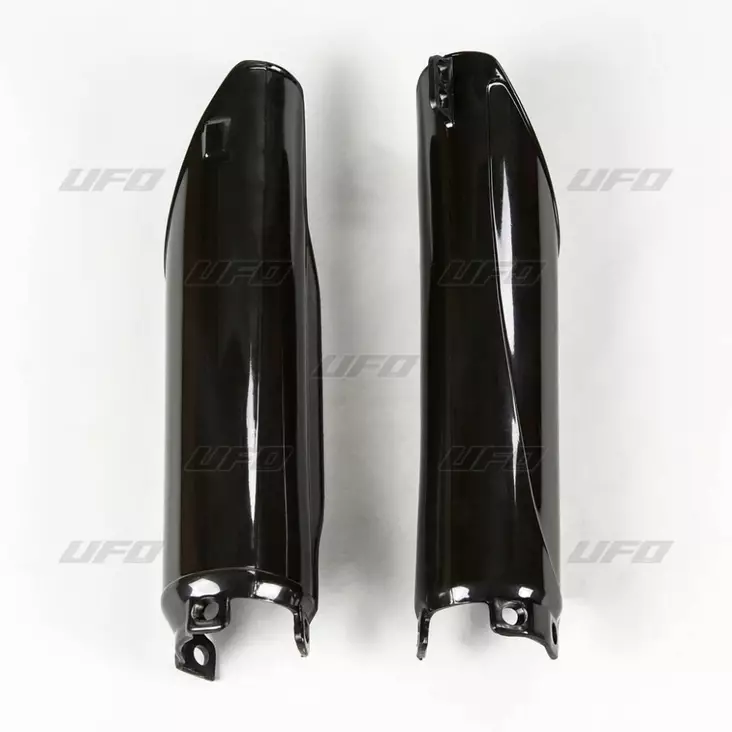 UFO Etuhaarukan suojat CR125-500 91-CRF250/450 Musta - Duell MP varaosat ja tarvikkeet - 48773 - 1