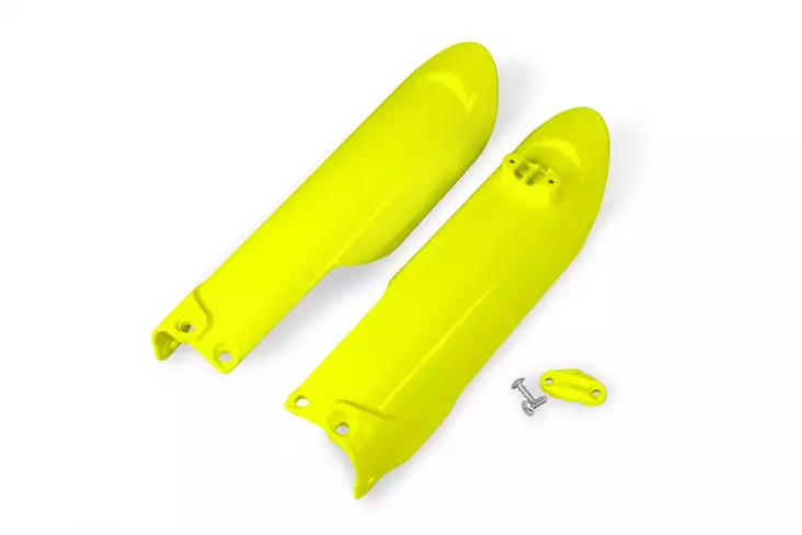 UFO Etuhaarukan suojat TC85 18-.. Flo Yellow 104 - Duell MP varaosat ja tarvikkeet - 49103 - 1