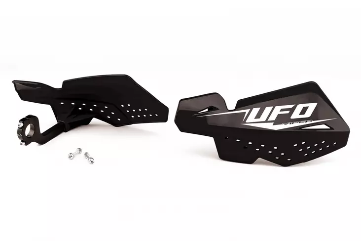 UFO Käsisuojat Viper Sis. kiinnikkeet Musta - Duell MP varaosat ja tarvikkeet - 49543 - 1