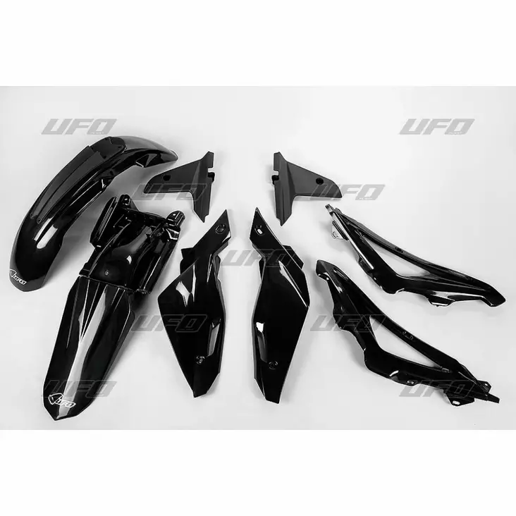 UFO Muovisarja 5-osainen Musta HVA 4-T TC250 09-13 - Duell MP varaosat ja tarvikkeet - 47323 - 1