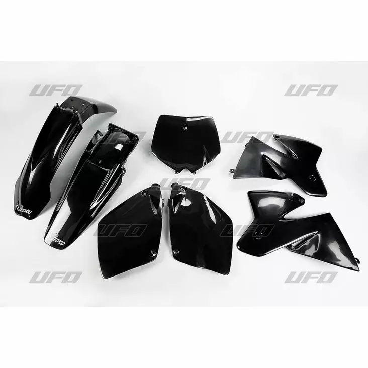 UFO Muovisarja 5-osainen Musta KTM SX 125-520 2T/4T 2000 - Duell MP varaosat ja tarvikkeet - 47823 - 1
