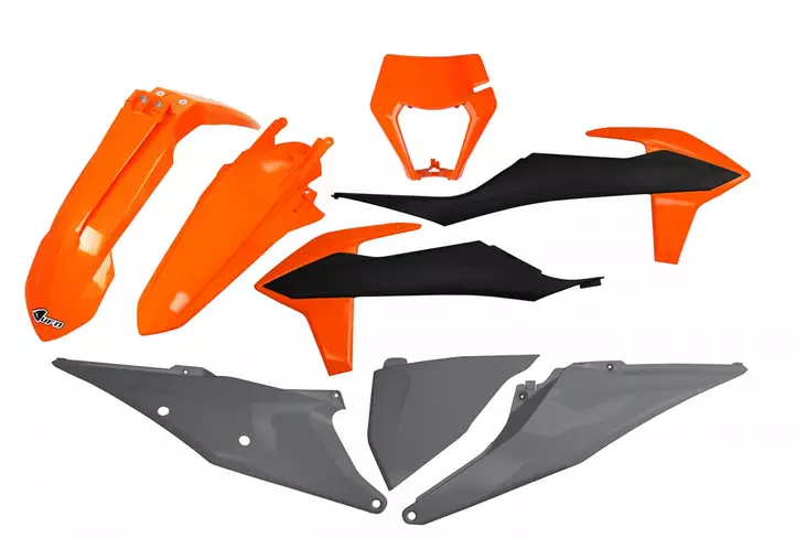 UFO Muovisarja 6-osainen original 2021 999X KTM EXC/EXC-F 125-500 20- - Duell MP varaosat ja tarvikkeet - 47433 - 1