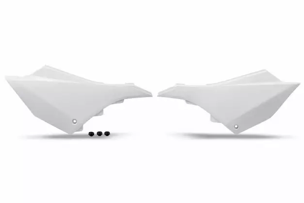 UFO Sivunumerokilvet YZ125/250 22- Valkoinen 046 - Duell MP varaosat ja tarvikkeet - 48383 - 1