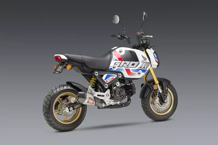 Yoshimura GROM 2022 RS-9T Stainless Slip-On Exhaust, w/ Stainless Muffler - Duell MP varaosat ja tarvikkeet - 113863 - 1