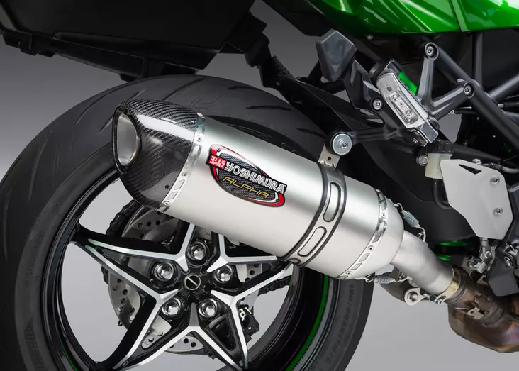 Yoshimura Slip-On Kawasaki H2 Sx 18- Alpha So/Ss/Cf - Duell MP varaosat ja tarvikkeet - 113623 - 1