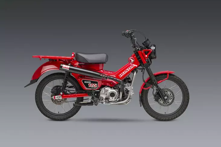 Yoshimura TRAIL 125 2021 Race Straight Cyclone Full System Exhaust - Duell MP varaosat ja tarvikkeet - 113453 - 1